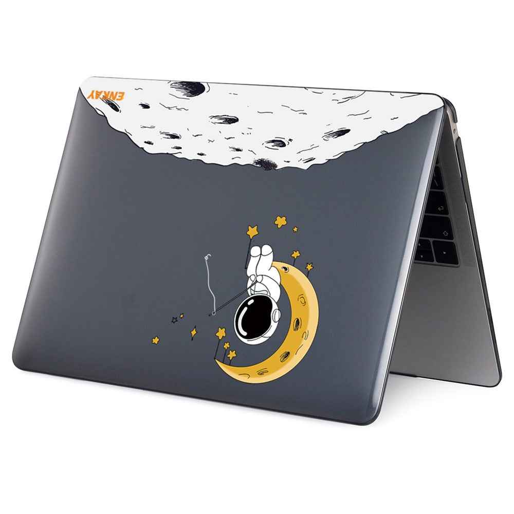 for MacBook Pro 14 inch (2026) A3427 A3426 / (2025) A3434 A3112 A3185 A3401 / (2024) A2918 A2992 / (2023) A2779 / (2022) / (2021) A2442 Notebook Cover Pattern Design  - Astronaut No.3
