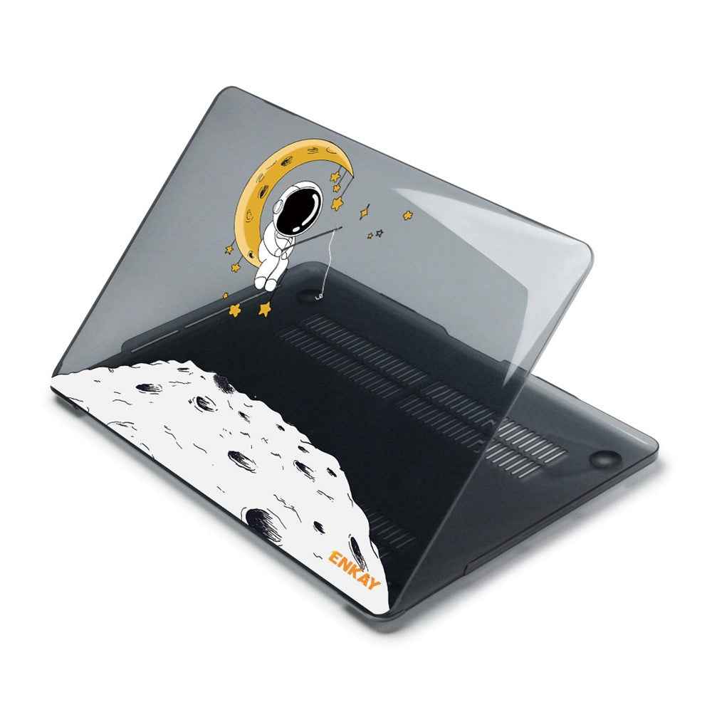 for MacBook Pro 14 inch (2026) A3427 A3426 / (2025) A3434 A3112 A3185 A3401 / (2024) A2918 A2992 / (2023) A2779 / (2022) / (2021) A2442 Notebook Cover Pattern Design  - Astronaut No.3