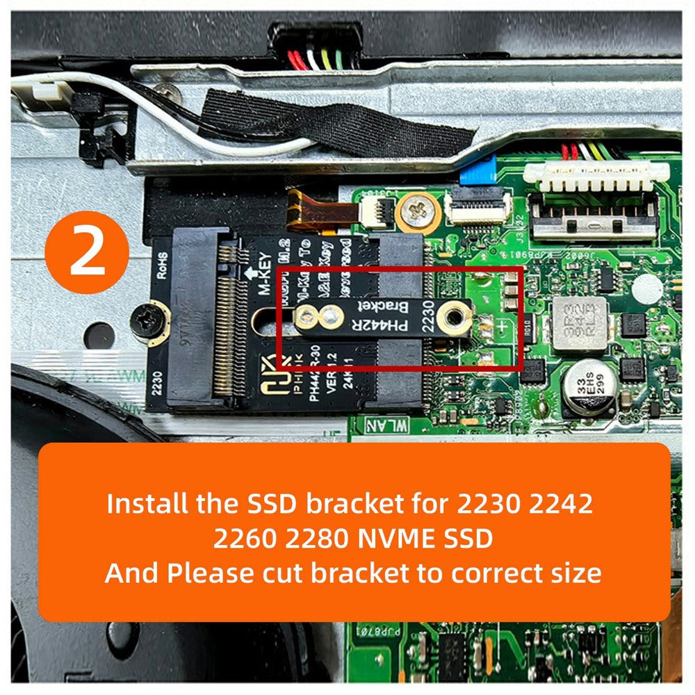 EP-043-BK-NGFF-A+E-Key-Male-to-NVME-M-Key-Female-Extension-Adapter-for-Laptop-Mainboard-SSD