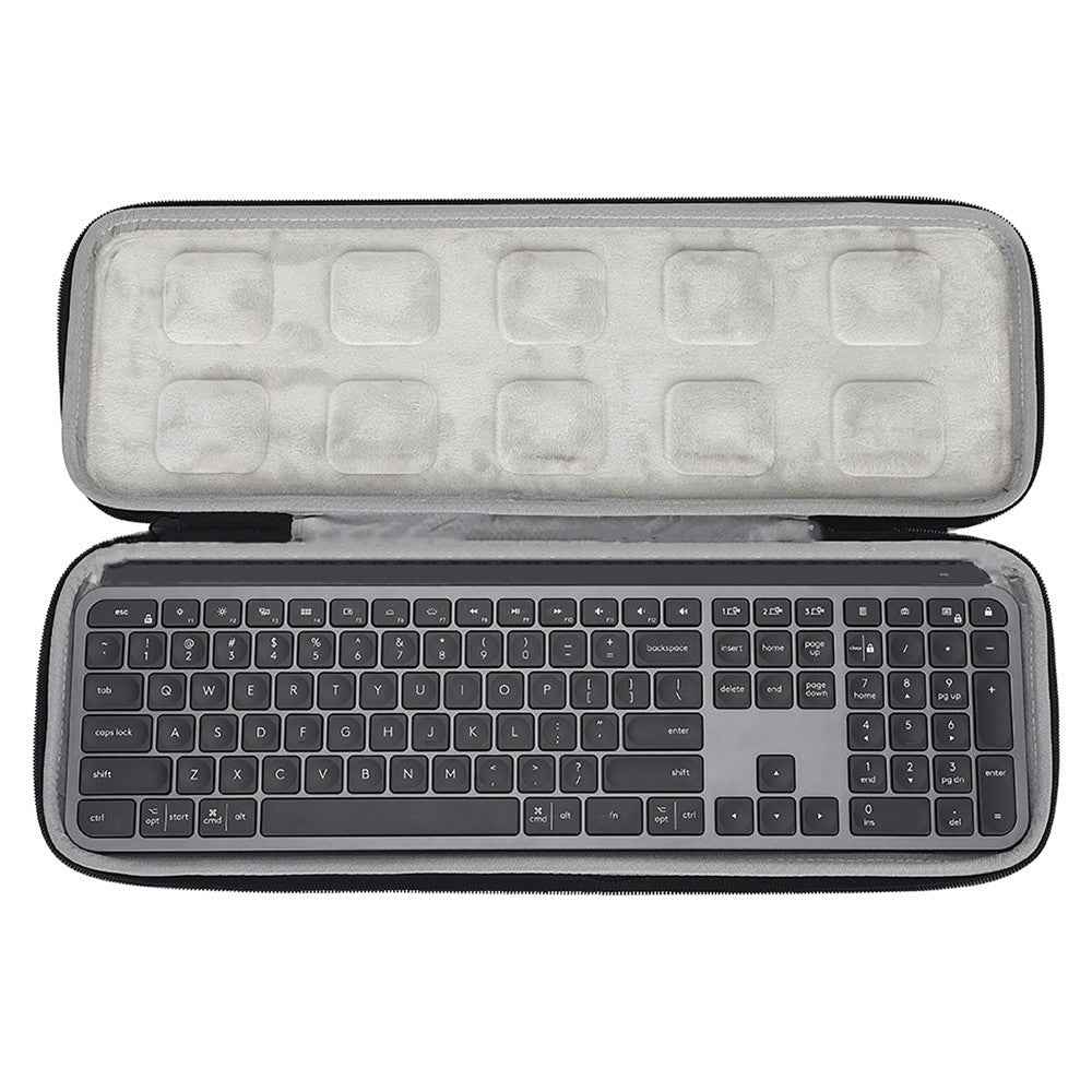 EVA Storage Case Travel Bag for Logitech MX Keys Advanced Wireless Illuminated Keyboard