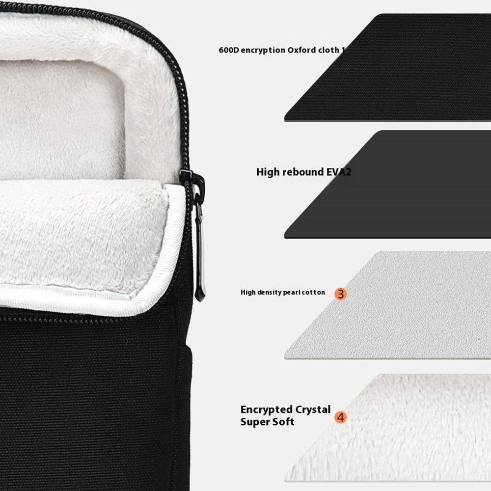 For-13.3-inch-Laptop-Carrying-Case-Oxford-Cloth-Anti-Vibration-Protective-Cover-Black