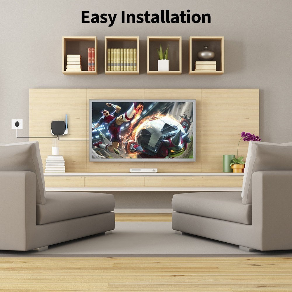 For-Apple-TV2/3/4/5/6-Wall-mounted-Set-top-Box-Stand-with-Remote-Control-Protective-Case-White+White