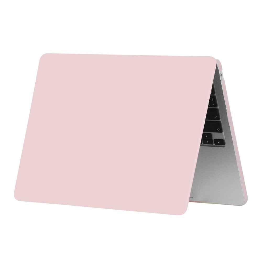For MacBook Air 13 inch (2026) A3449 / (2025) A3240 / (2024) A3113 / (2022) A2681 Matte Finish Protective Laptop Cover Hard PC Notebook Case - Light Pink