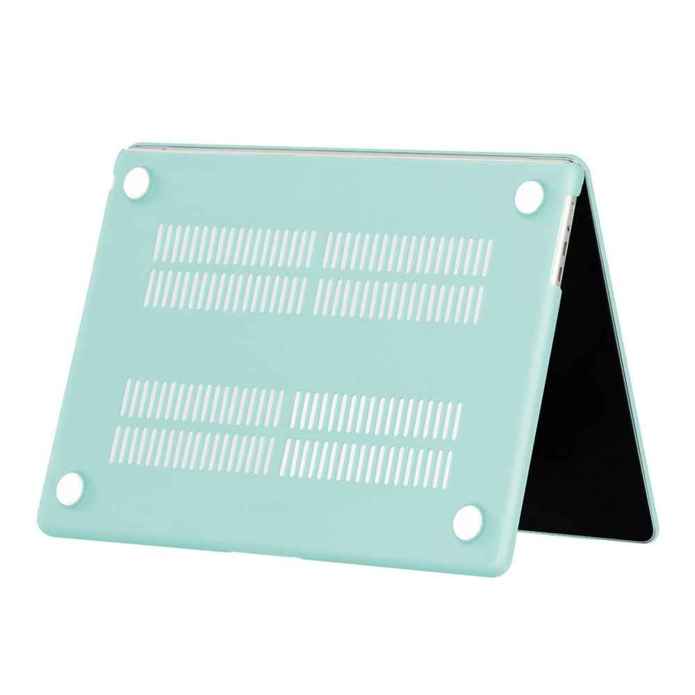 For MacBook Air 13 inch (2026) A3449 / (2025) A3240 / (2024) A3113 / (2022) A2681 Matte Finish Protective Laptop Cover Hard PC Notebook Case - Green
