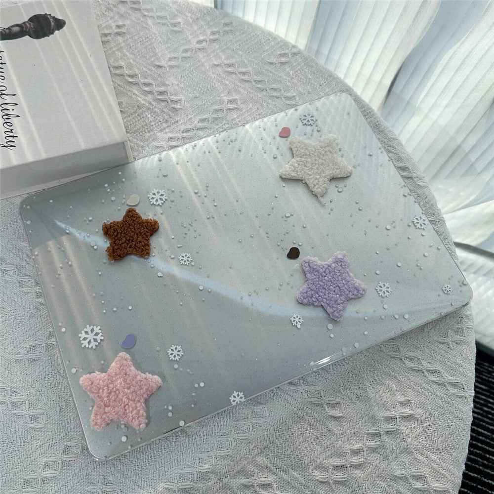 For MacBook Air 13 inch (2020) Case Pattern DIY Hard PC Shell Laptop Protective Cover - Stars