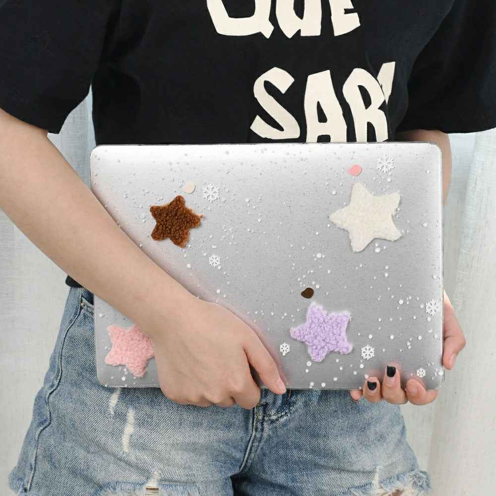 For MacBook Air 13 inch (2020) Case Pattern DIY Hard PC Shell Laptop Protective Cover - Stars
