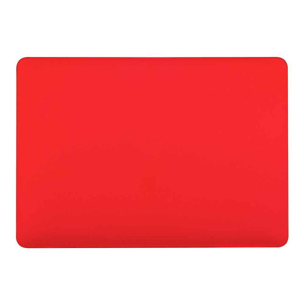 For MacBook Pro 16 inch (2026) A3429 A3428 / (2025) A3186 A3403 / (2024) A2991 / (2023) A2780 / (2021) A2485 Matte PC Front and Back Protective Shell - Red