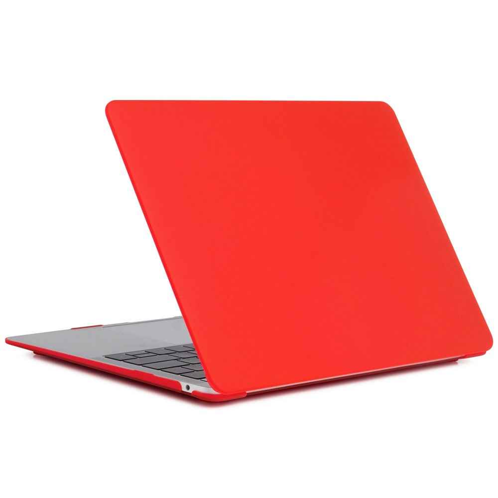 For MacBook Pro 16 inch (2026) A3429 A3428 / (2025) A3186 A3403 / (2024) A2991 / (2023) A2780 / (2021) A2485 Matte PC Front and Back Protective Shell - Red