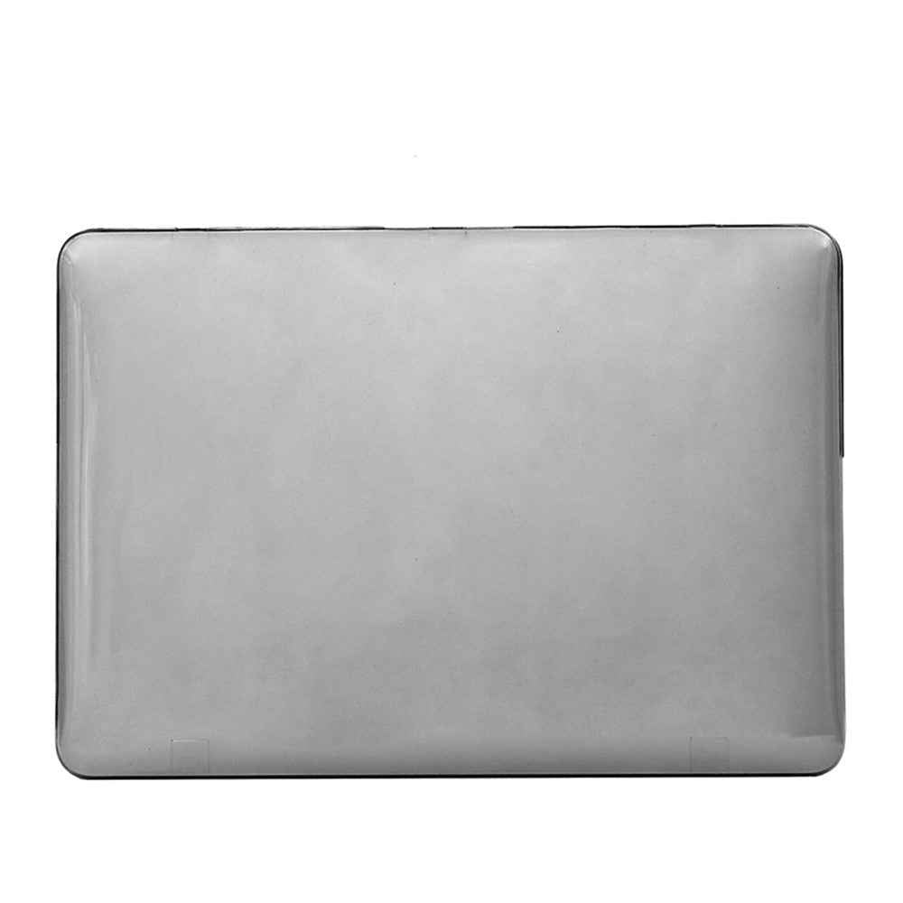 Front and Back See-through Shock Absorption Hard PC Shell Case for MacBook Pro 16 inch (2019) - Grey
