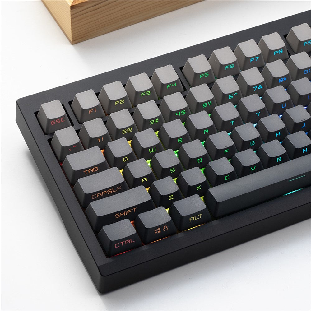 GMK87-RGB-Hot-Swap-Wireless+USB-Wired+Bluetooth-compatible-Mechanical-Keyboard-Kit-with-Volume-Knob-Green