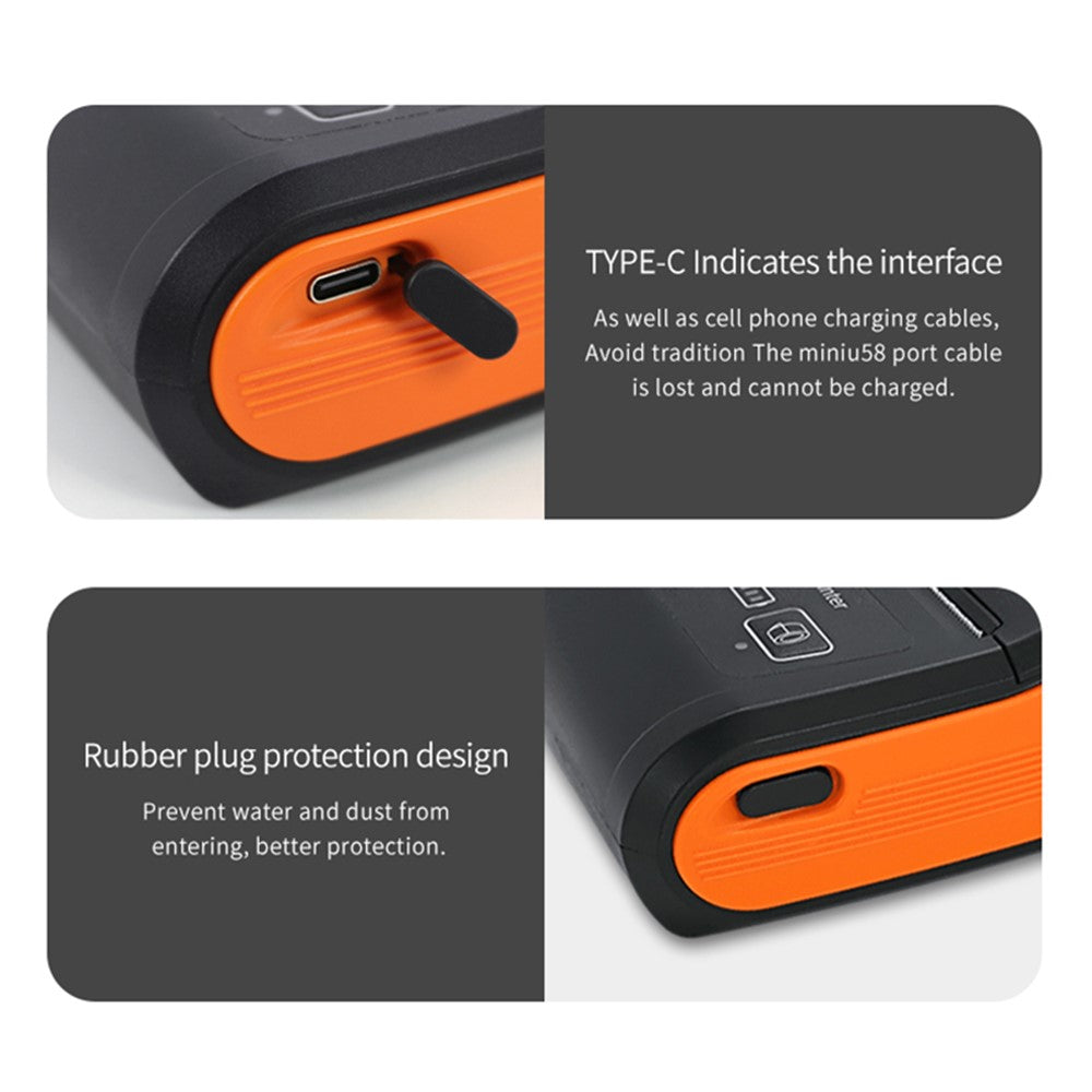 H22-Mini-Size-Thermal-Receipt-Printer-Inkless-Printing-Tool-with-80mm-/-s-Print-Speed-US-Plug