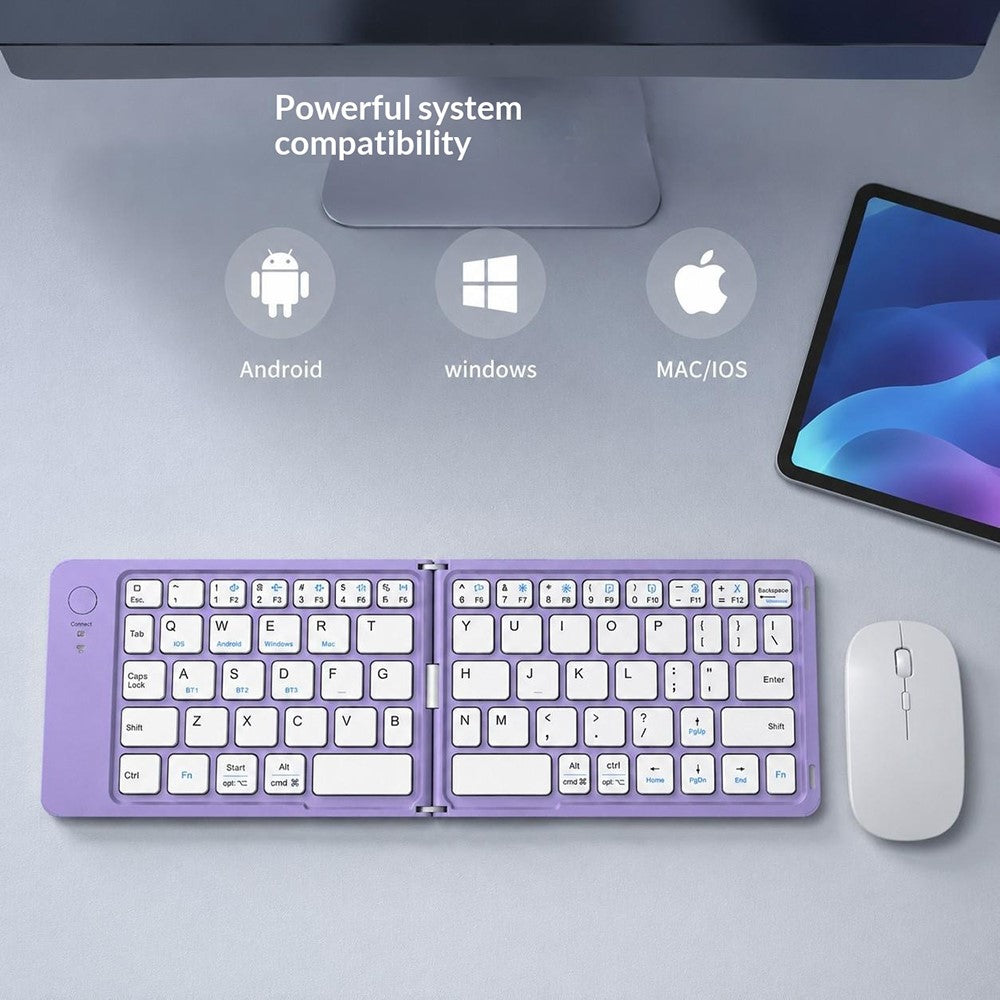 HB-028-Foldable-Keyboard-Mouse-Set-with-Phone-Stand-Dual-Mode-Mouse-and-Bluetooth-compatible-Keyboard-for-Tablet-Phone-White