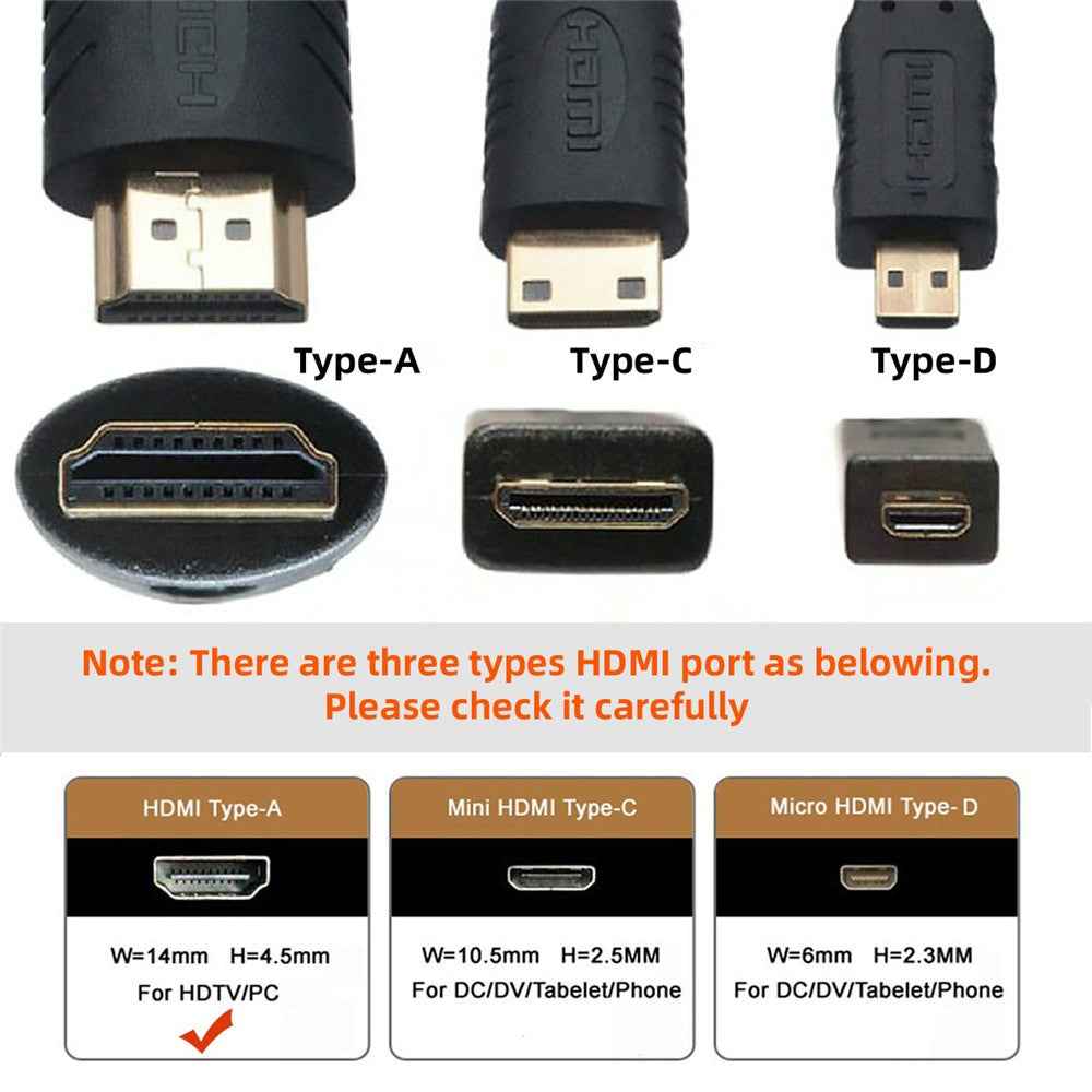 HD-028-5.0M 5m Extra Long HDMI 2.1 Male to Male Cable Slim Cord High-Speed 8K 4K HDTV HD Video Line (OD=4.0MM)