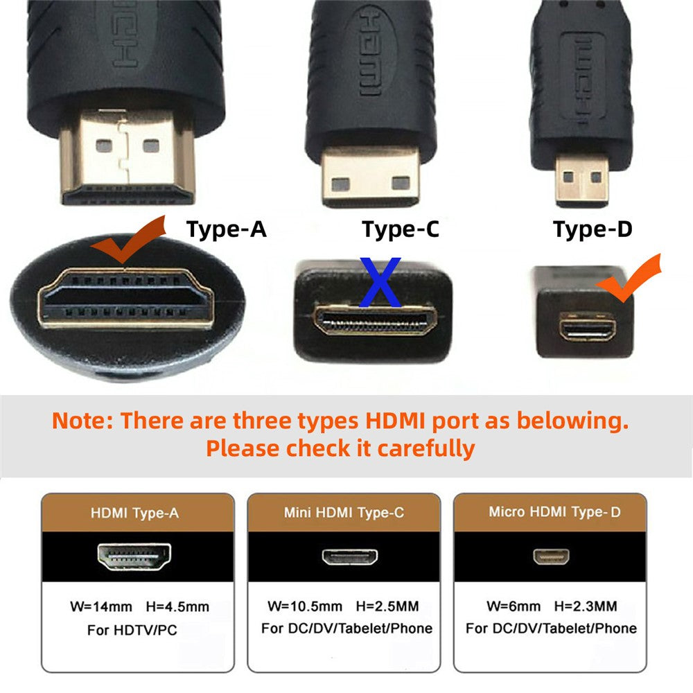 HD-037-BK-Micro-HDMI-1.4-Male-to-HDMI-Male-Stretch-Coiled-Cable-4K-60Hz-Straight-Connector-Cord-for-HDTV-PC-Laptop-Monitor