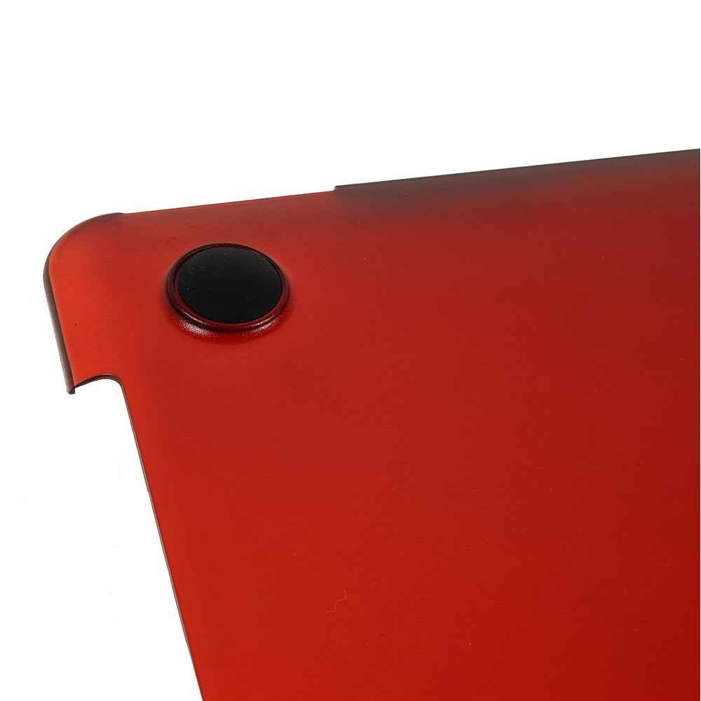 Honeycomb Texture PC Protective Cover Ultra-thin Laptop Case for MacBook Air 13.3-inch with Retina Display A2179 (2020)/A1932/A2337 - Red