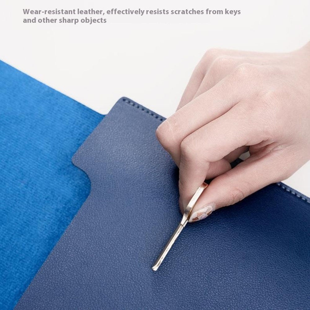 Vertical-Protective-Case-for-15-/-15.4-Inch-Laptop-Sleeve-Double-Sided-PU-Leather-Notebook-Bag-Navy-Blue