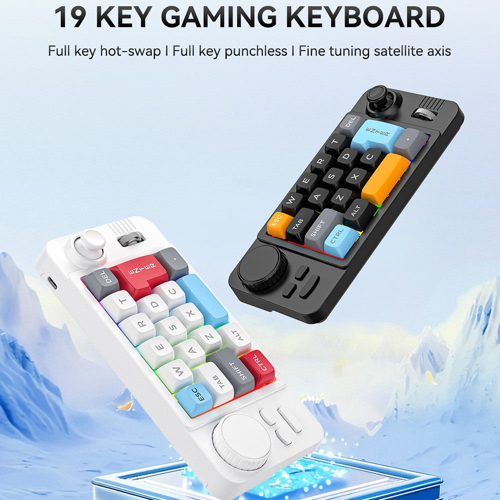 K811-19-Keys-Wired-Gaming-Keyboard-Macro-Programmable-Mechanical-Keyboard-with-RGB-Backlit-Yellow