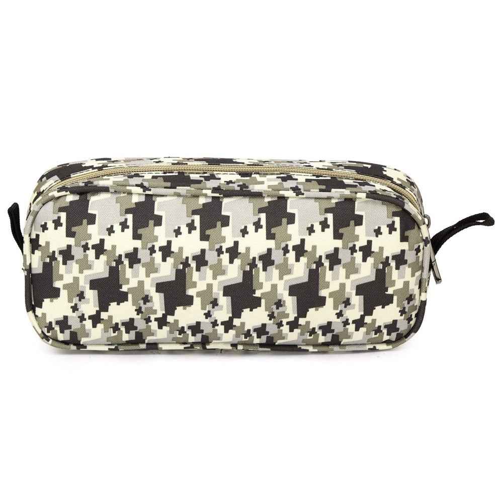 Digital Accessories Nylon Zipper Bag Data Cable U-disk Power Bank Charger Storage Bag - Digital Camouflage