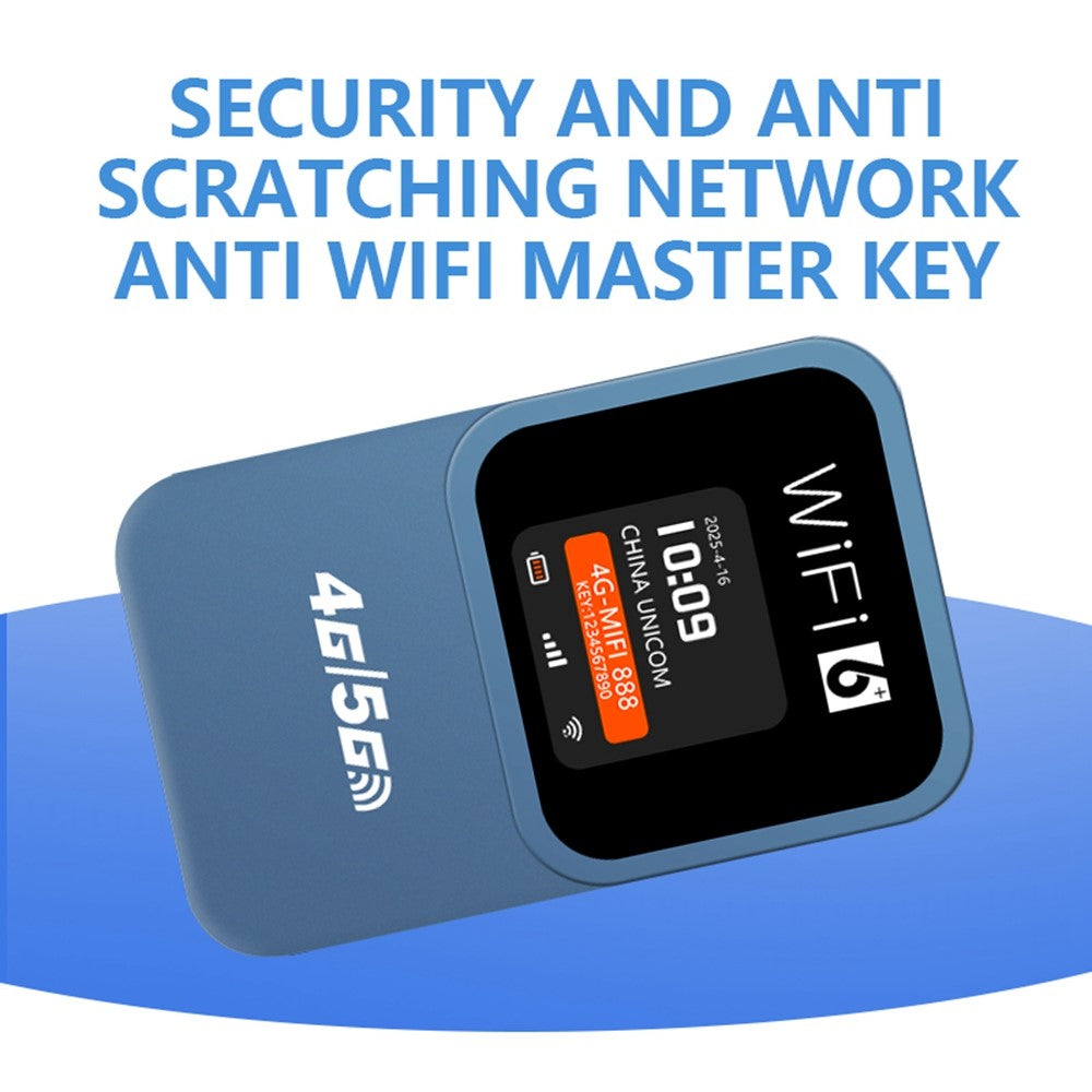 M31-E-Portable-4G-WiFi-Router-with-Time-and-Date-Display-300Mbps-WiFi6-Mobile-Hotspot-SIM-Card-Compatible,-Eurasian-Version-Blue