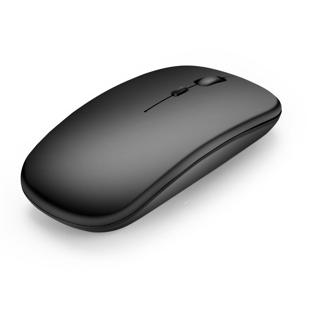 M80-2.4G-Wireless-Mouse-Rechargeable-800/1200/1600-DPI-Computer-Mouse-Ultra-Thin-Silent-Mice-for-Home-Office-Notebook-Matte-Black