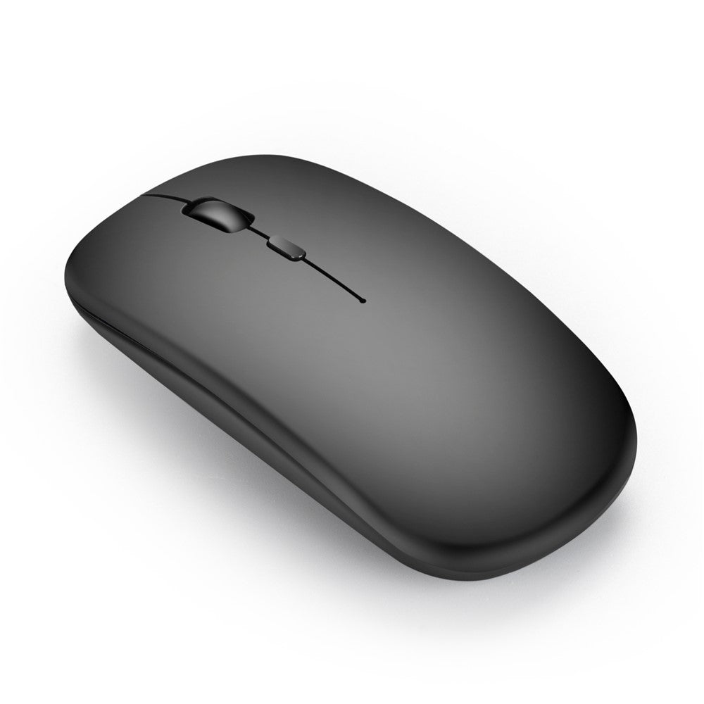 M80-2.4G-Wireless-Mouse-Rechargeable-800/1200/1600-DPI-Computer-Mouse-Ultra-Thin-Silent-Mice-for-Home-Office-Notebook-Matte-Black
