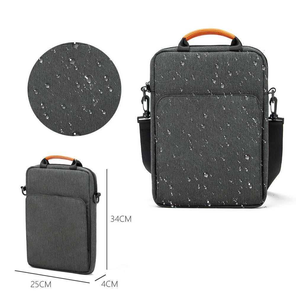 MA483-13.3-inch-Laptop-Bag-Waterproof-Tablet-Sleeve-Shoulder-Bag-Anti-scratch-Handbag-(Double-Handle)-Pink