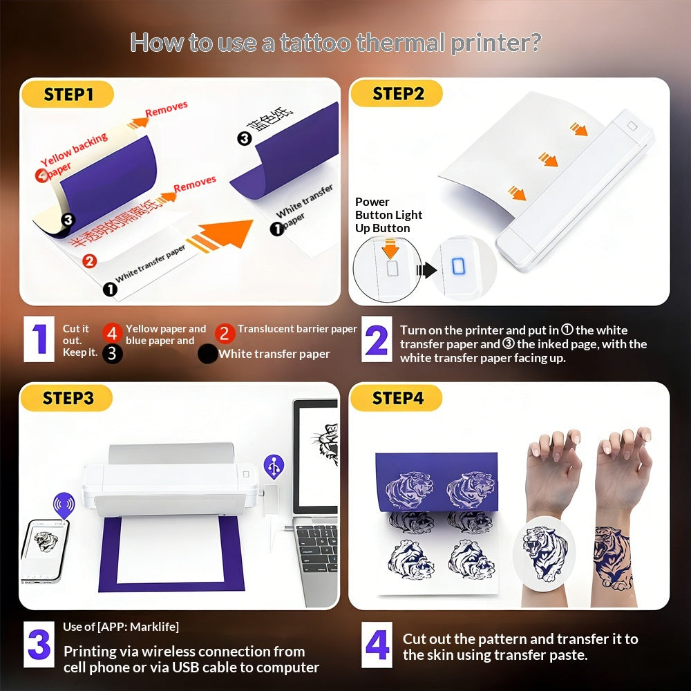X8T-AI-Tattoo-Printer-Thermal-Tattoo-Transfer-Printer-Bluetooth-compatible-A4-Printing-Machine-for-Tattoo-Beginner-White