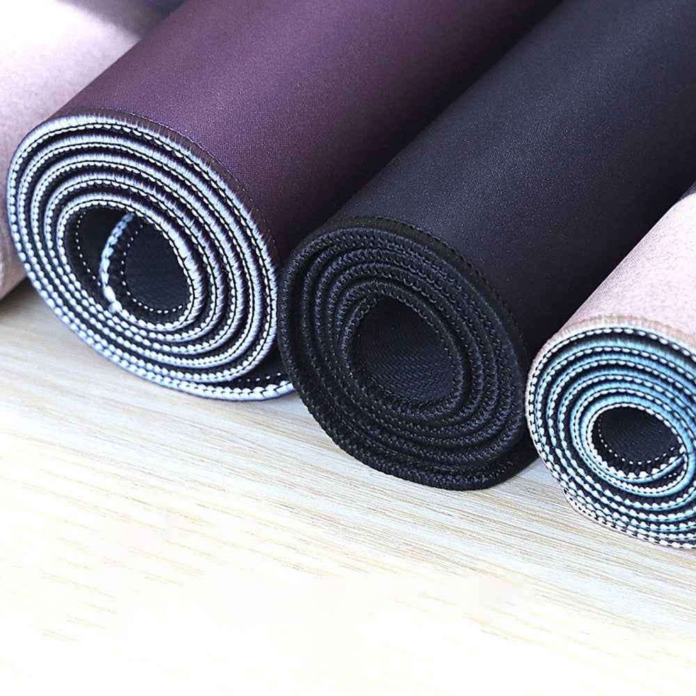 HY1228 800x300x3mm Large Desk Mat for Home Office Thicken Edge Overlocking Rubber Mouse Pad - God Rewards Hard Work