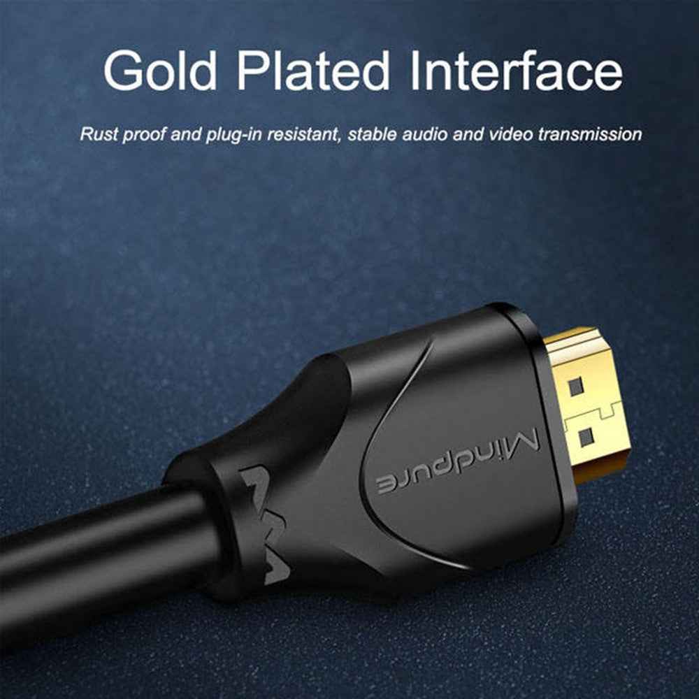 HD002 25m 4K HD Video HDMI Male to Male Cable Gold Plated HDMI 2.0 Cord