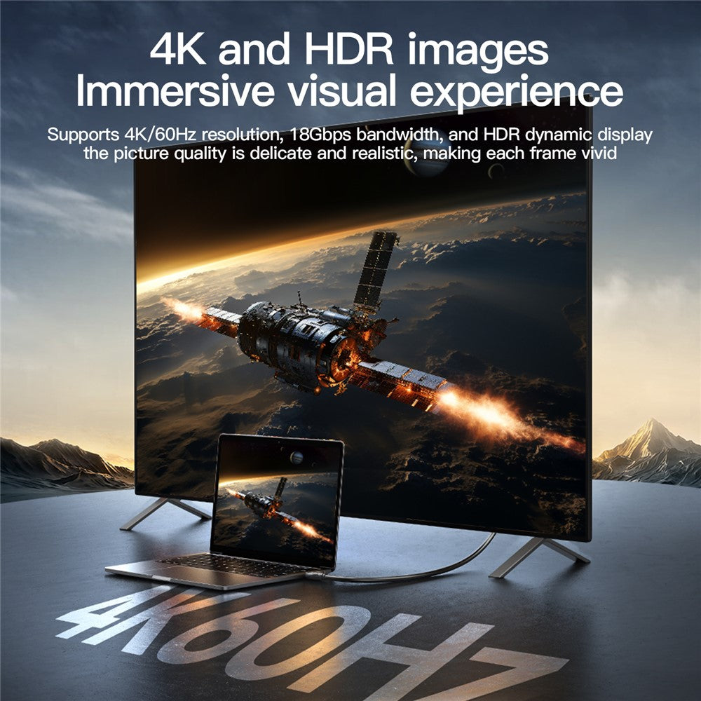 HD003-3m-HDMI-2.0-4K-HD-Video-Cable-TV-Monitor-Connection-Engineering-Cable