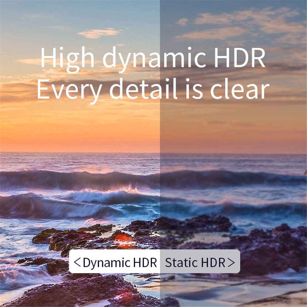 HD007 5m 48Gbps HDMI 2.1 Male to Male Cable PVC Cord Support 8K  /  60Hz 4K  /  144Hz, Professional Version