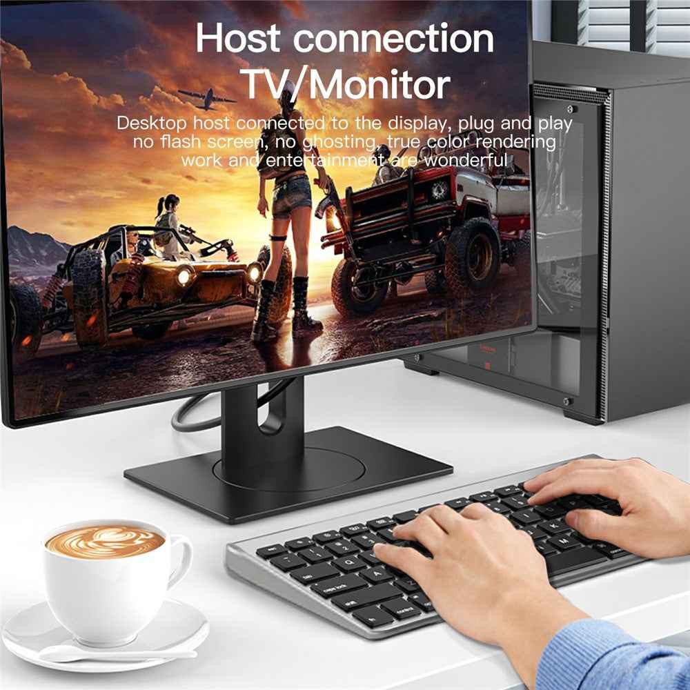 VG002 1.5m VGA 3+6 1080P HD Video Cable for Laptops Monitors Projectors