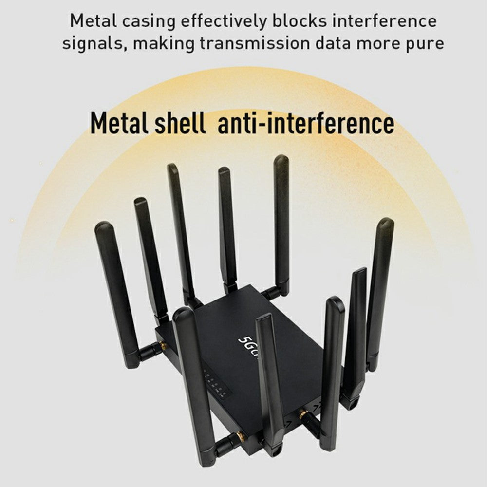 NR180-Eurasian-Version-Gigabit-WiFi-6-Dual-Band-2.4G+5.8G-Router-Dual-SIM-CPE-10-Antenna-5G-Router-EU-Plug