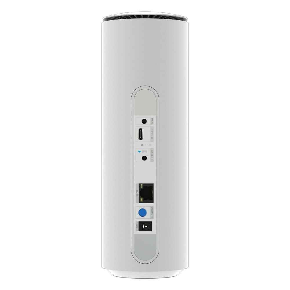 NR500 5G CPE Router with SIM Card Slot 2.4G + 5.8G Dual Band WiFi 6 Gigabit Wireless Repeater, with 4000mAh Battery - US Plug
