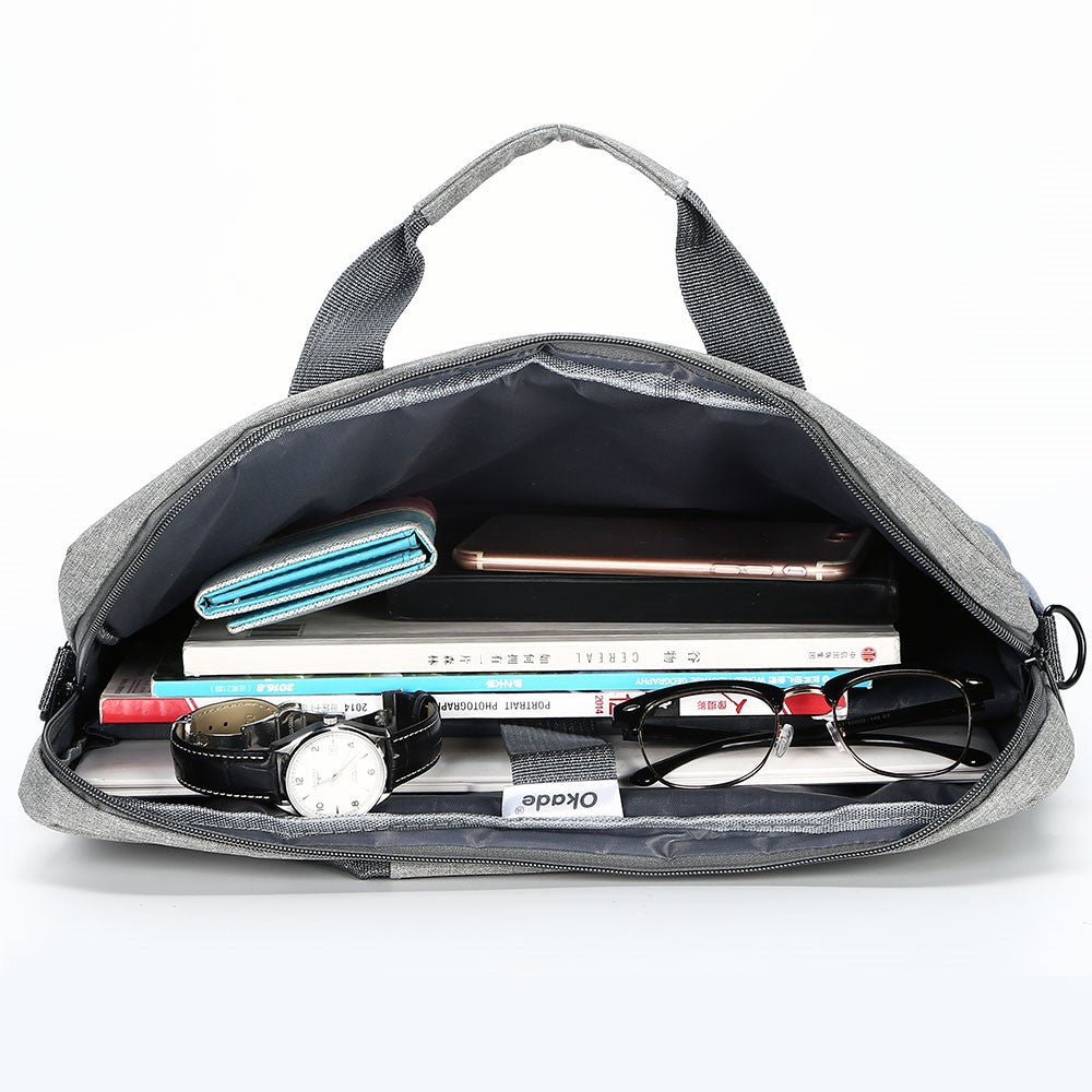 T52-14-inch-Notebook-Crossbody-Handbag-Portable-Laptop-Zipper-Bag-(with-Shoulder-Strap)-Dark-Blue