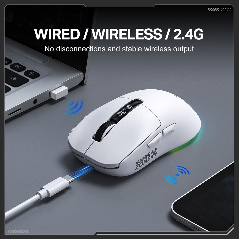 DM07-2.4G-Wireless-Gaming-Mouse-3-Mode-Wired-Bluetooth-compatible-PC-Mice-with-Magnetic-Charging-Base-White