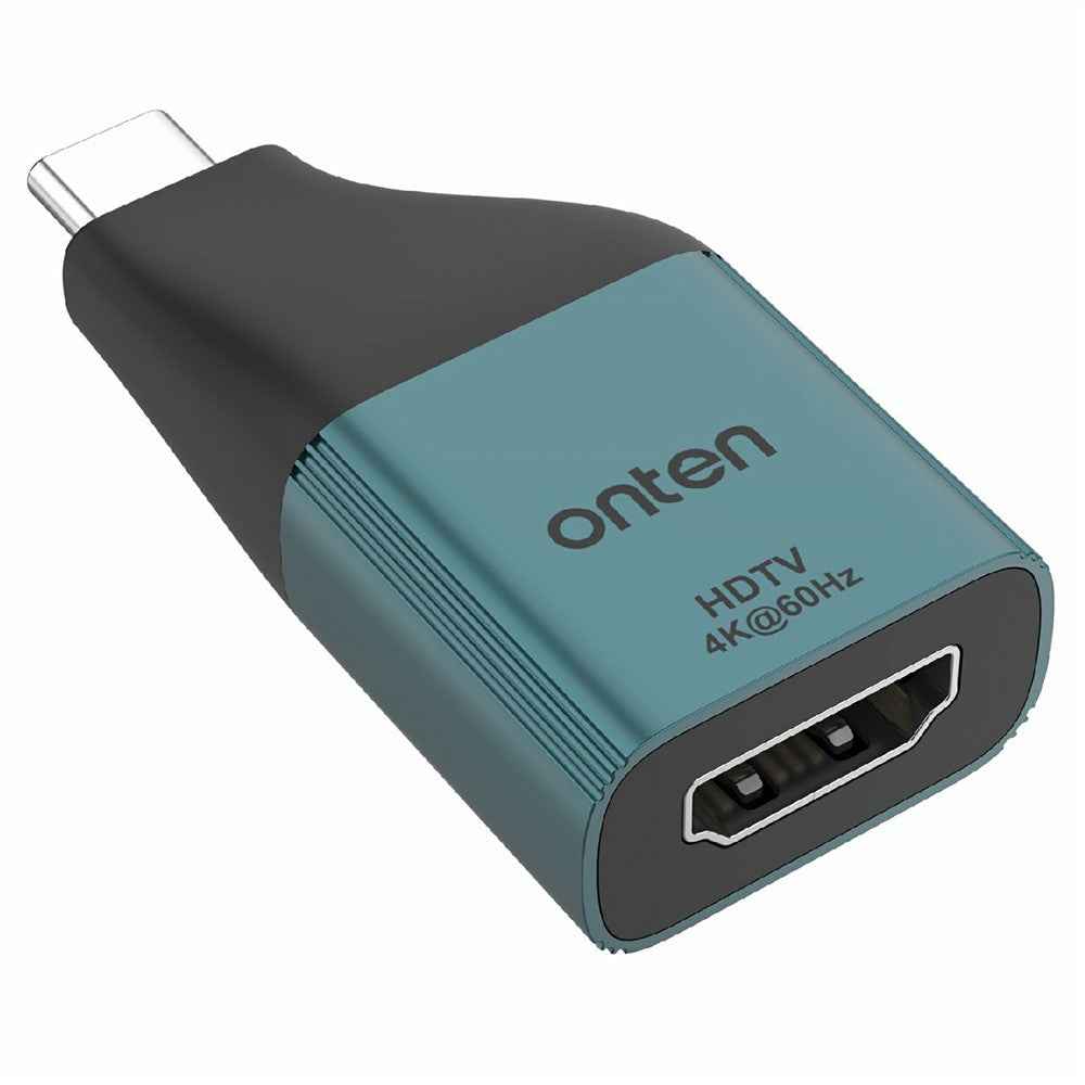 UC102 USB-C to HDMI Adapter 4K 60Hz Video Converter for Laptops Tablets Smartphones