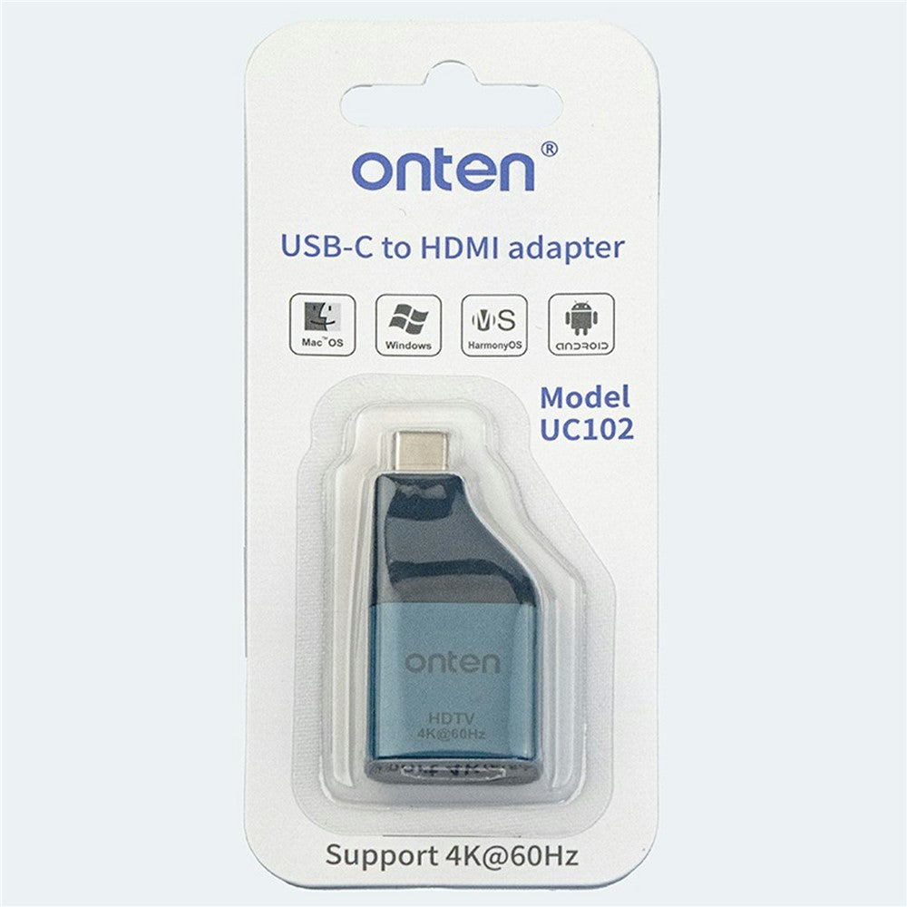 UC102-USB-C-to-HDMI-Adapter-4K-60Hz-Video-Converter-for-Laptops-Tablets-Smartphones