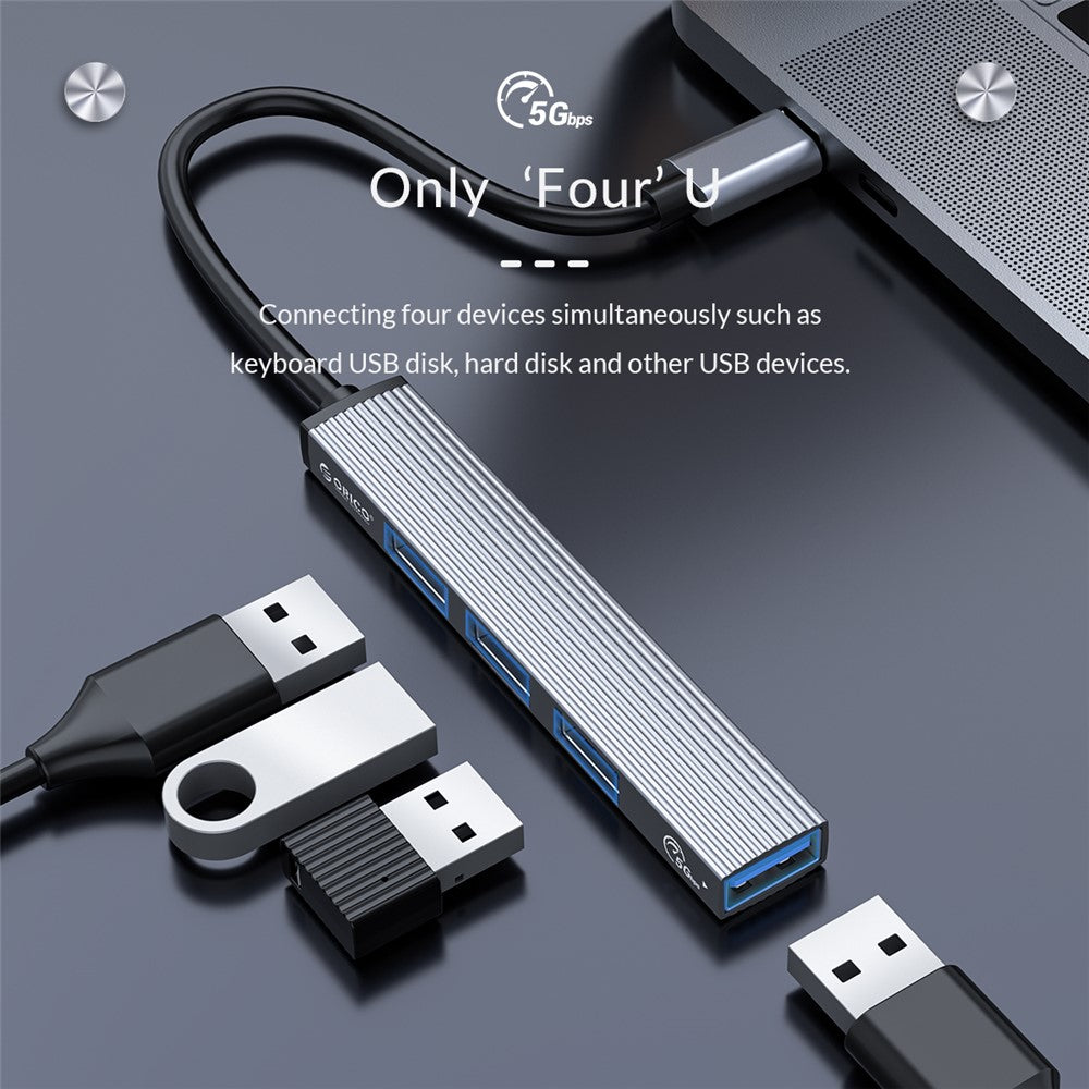 AH-13-Type-C-to-USB3.0/2.0-Expansion-Adapter-4-USB-Ports-Hub