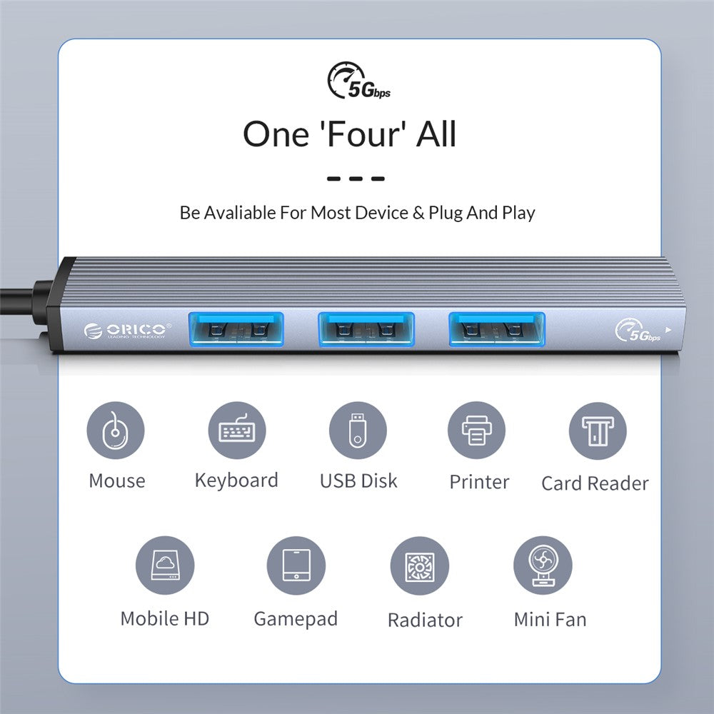 AH-13-Type-C-to-USB3.0/2.0-Expansion-Adapter-4-USB-Ports-Hub