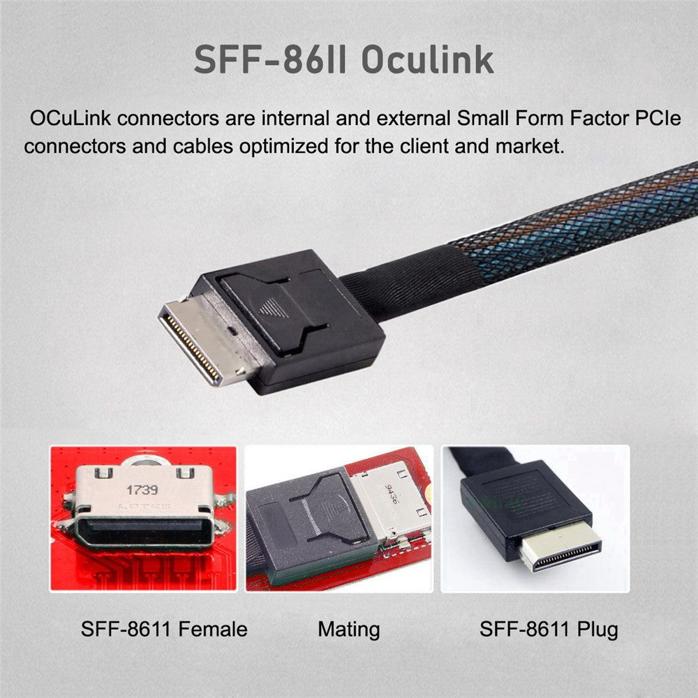 PCI-E-3.0-M.2-M-key-to-Oculink-Host-Adapter-for-GPD-WIN-Max2-External-Graphics-Card-&-SSD