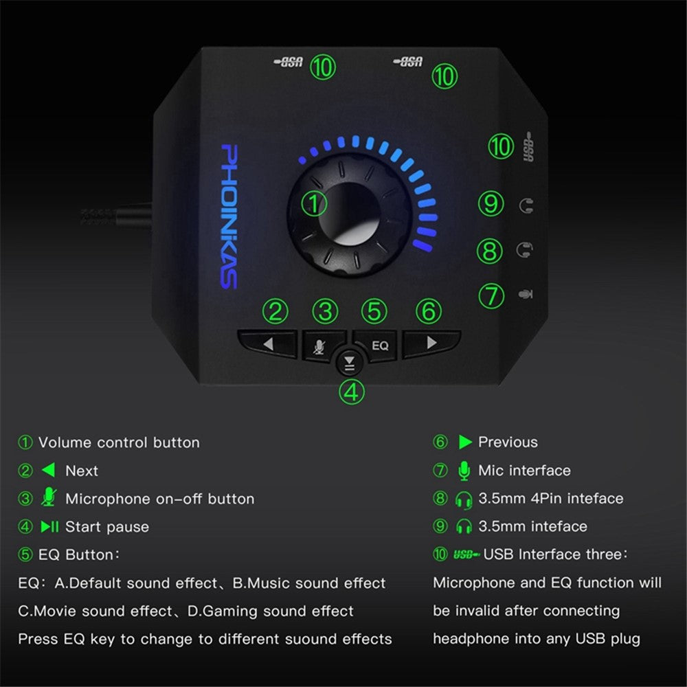 T10-Multi-function-External-Sound-Card-Independent-Drive-free-Computer-Converter-Hub