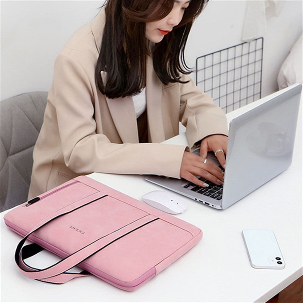Q5-15-15.6-Inch-Laptop-Anti-scratch-Lining-Handbag-PU-Leather-Notebook-Carrying-Bag-Baby-Blue
