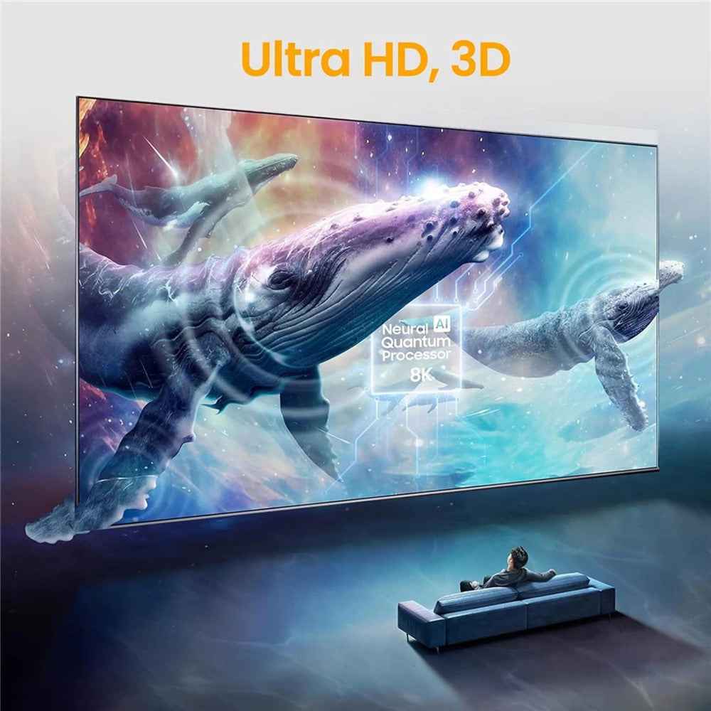 Q8-5 HDMI 2.1 5x1 Switch 8K 60Hz Gaming Video Switcher with Remote Control for Home Theater / Office - EU Plug