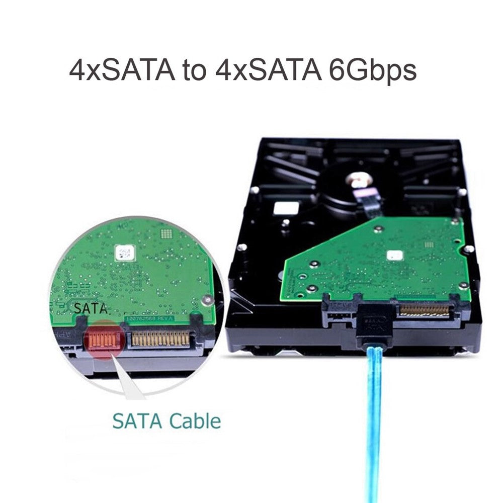 SF-009-0.5M-Internal-SAS-4-SATA-Host-to-4-SATA-7-pin-Target-Hard-Disk-6Gbps-Data-Server-Cable