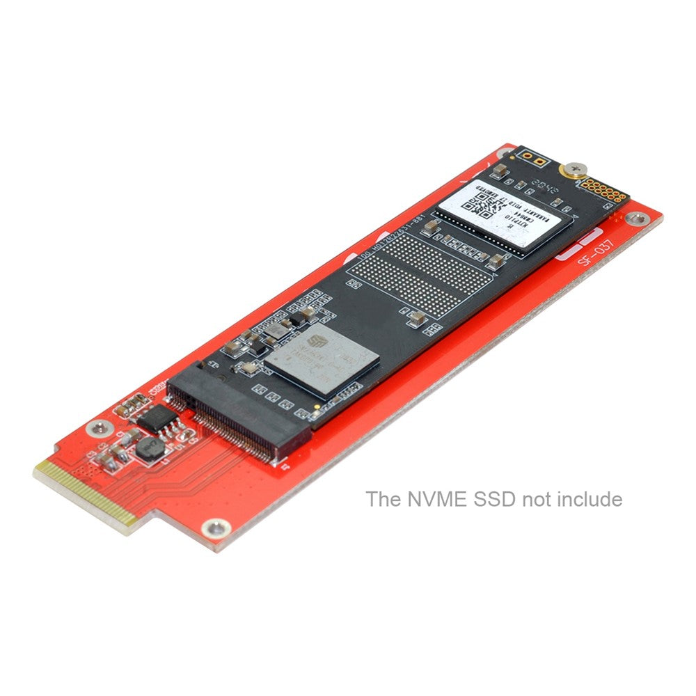 SF-037-NVME-M-key-Interface-SSD-to-EDSFF-E1.S-Adapter-Card-Portable-Converter-Support-M.2-SSD-2280/2260/2242/2230-Format