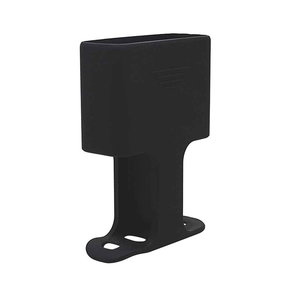 Soft Silicone Cover Charging Cable Organizer Protective Case for Apple MacBook USB-C Power Adapter 61W/96W - Black