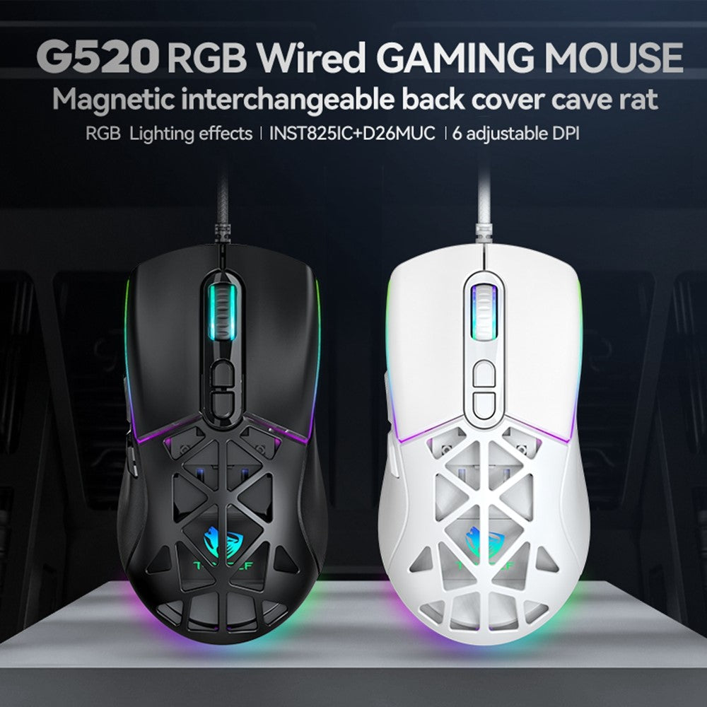 G520-Gaming-Mouse-RGB-Backlit-7-Keys-Programmable-Mouse-with-Interchangeable-Back-Cover-White