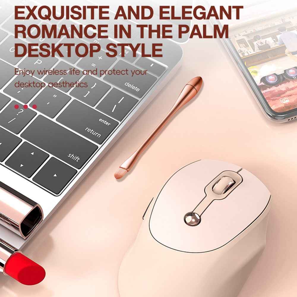 Q7 2.4G Wireless Mouse 3-Level DPI Adjustable Optical Sensor 6 Buttons for Home / Office Use