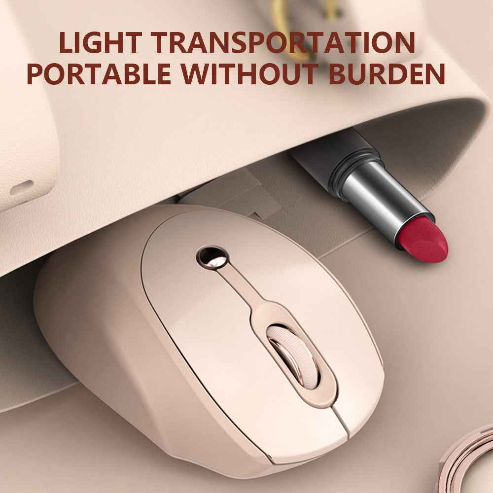 Q7 2.4G Wireless Mouse 3-Level DPI Adjustable Optical Sensor 6 Buttons for Home / Office Use